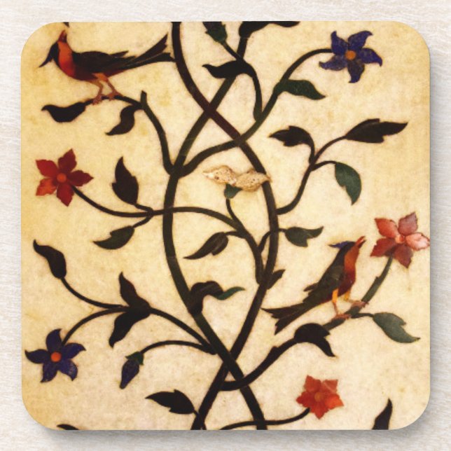 Blume Motif Untersetzer (Vorderseite)
