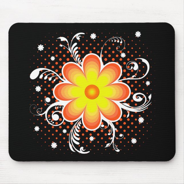 Blume Mousepad (Vorne)