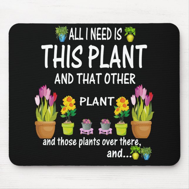 Blume Mousepad (Vorne)