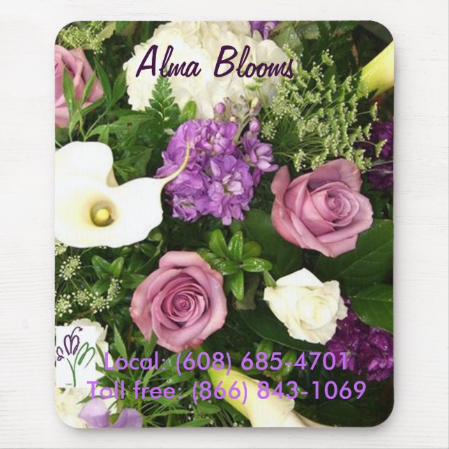 Blume Mousepad (Vorne)