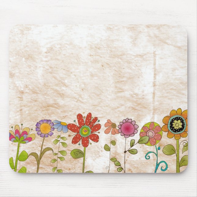 Blume Mousepad (Vorne)
