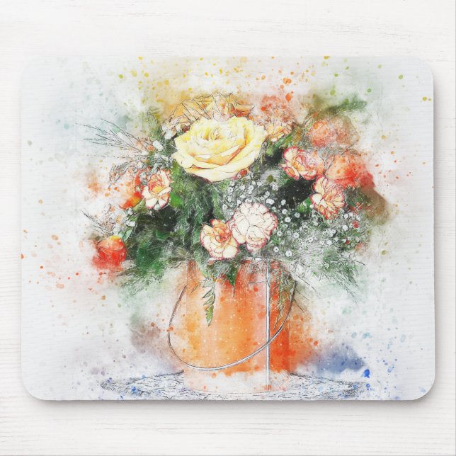 Blume Mousepad (Vorne)
