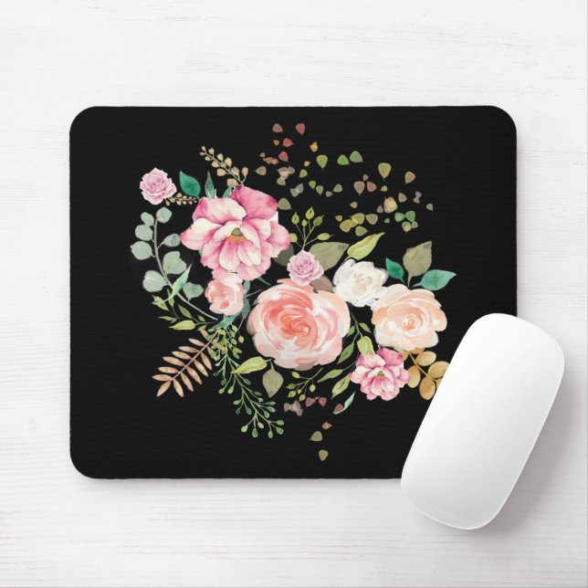 Blume Mousepad (Mit Mouse)