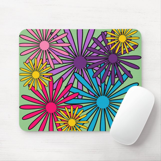 Blume Mousepad (Mit Mouse)
