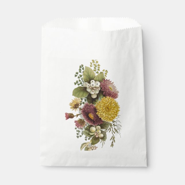 Blume Mum Floral Geschenktütchen (Vorderseite)