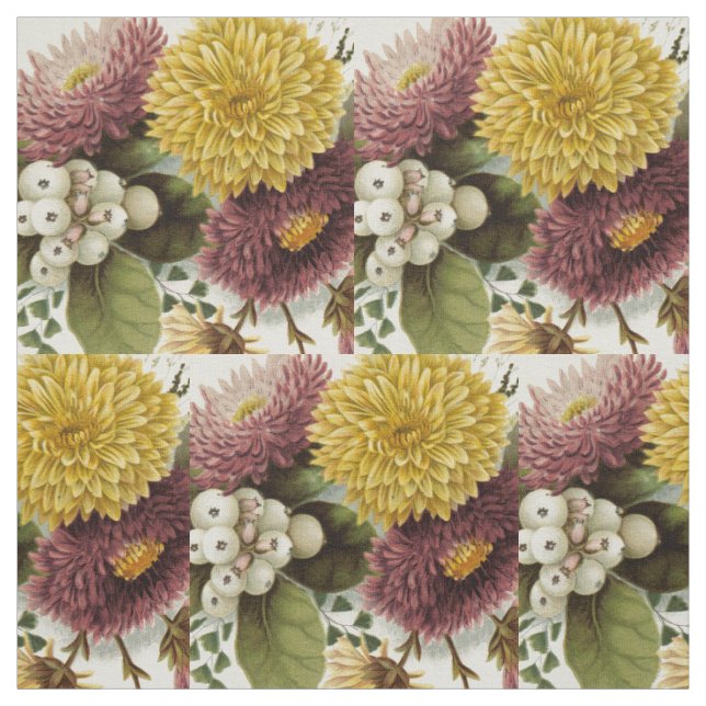 Blume Mum Floral Stoff (Muster)