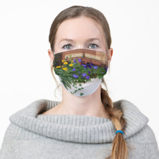 Blume Mund-Nasen-Maske Aus Stoff