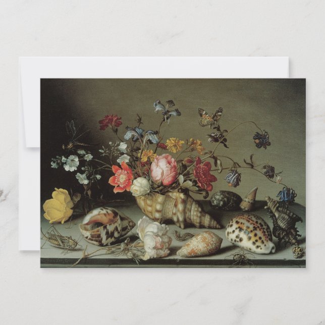 Blume, Muscheln und Insekten Balthasar van der Ast (Vorderseite)
