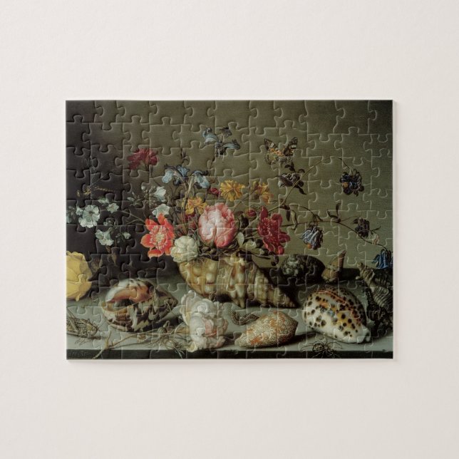 Blume, Muscheln und Insekten Balthasar van der Ast (Horizontal)