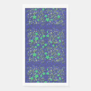 Blume Muster 08.b DGrey BG Serviette