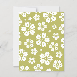 Blume Muster 1 Magneteinladung
