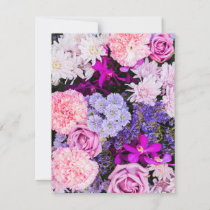 Blume Muster 8 Mitteilungskarte