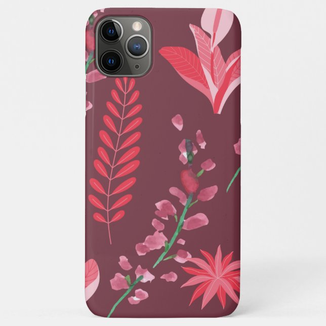 Blume Muster. Case-Mate iPhone Hülle (Rückseite)
