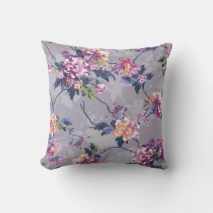 Blume Muster Design Textil Illustration Kunst, Bas Kissen