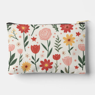 Blume Muster Druckausschnitt Nähtasche Zubehörtasche