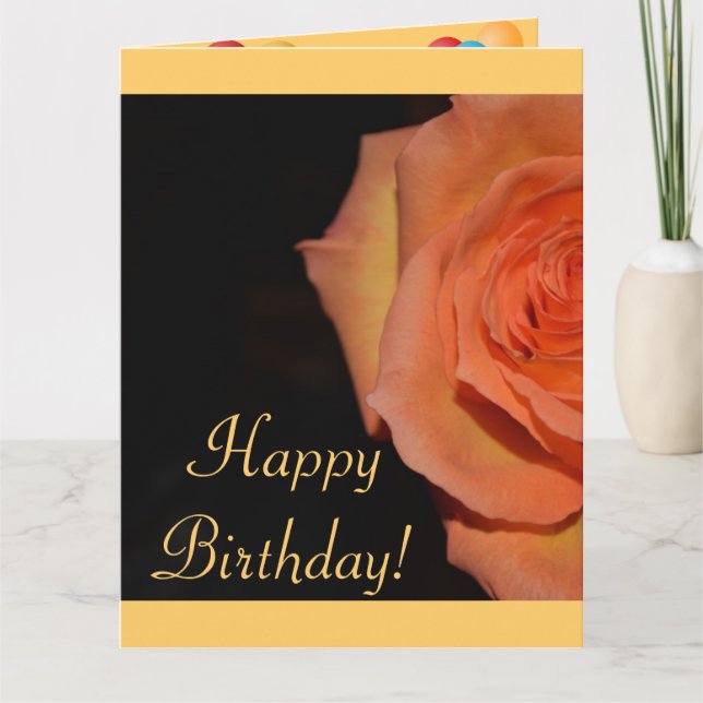 Blume Muster Frieden Liebe Party Frieden Schicksal Dankeskarte (Vorderseite)