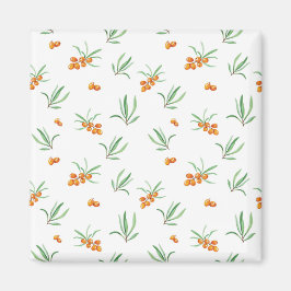 Blume Muster Frühjahrsplatz Magnet