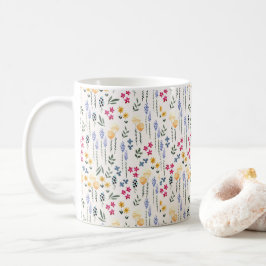 Blume Muster Frühling florale Klassik Kaffeetasse