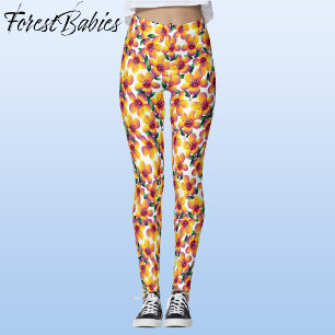 Blume 🌼 Muster für das Design von Whimsical Niedl Leggings