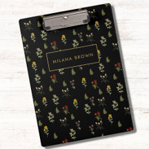 Blume-Muster für Vintage Wildblume