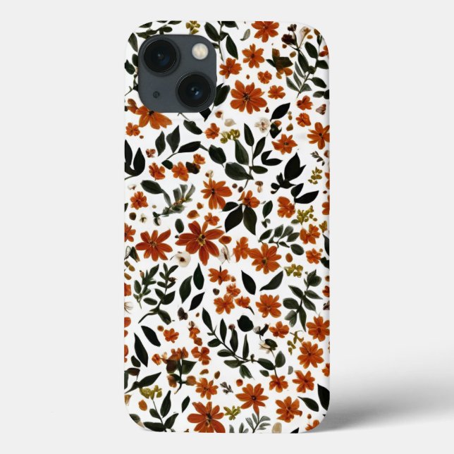 Blume Muster iPhone/iPad Gehäuse Case-Mate iPhone Hülle (Rückseite)