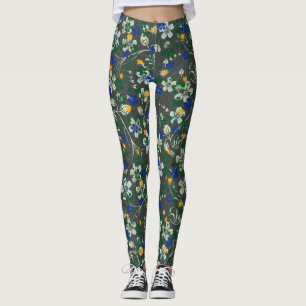 Blume Muster kleine Blume 13.w DGrey BG Leggings