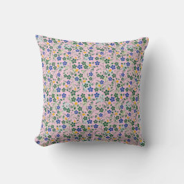Blume Muster kleine Blume 13.w LPink BG Kissen