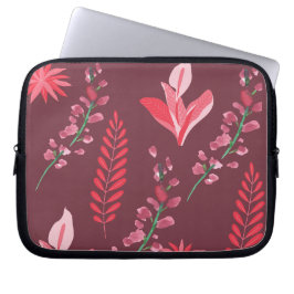 Blume Muster. Laptopschutzhülle