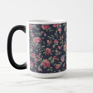 Blume Muster Morphing Tasse