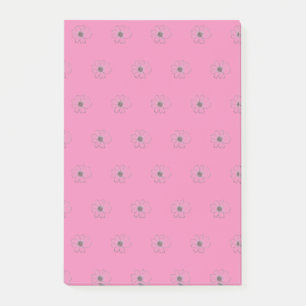 Blume Muster Post-it-Hinweise Post-it Klebezettel