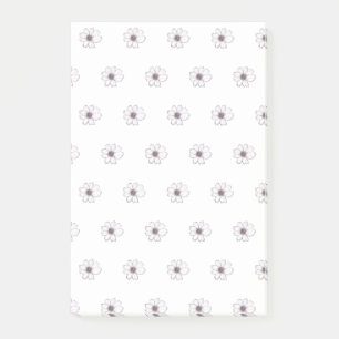 Blume Muster Post-it-Hinweise Post-it Klebezettel
