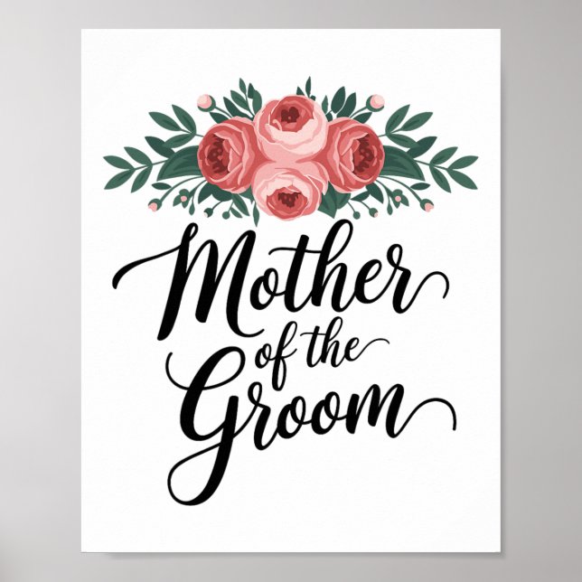 Blume Mutter der Polterabend Mama von der Erde Poster (Vorne)