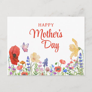 Blume Muttertag auf der Ansichtskarte Postkarte