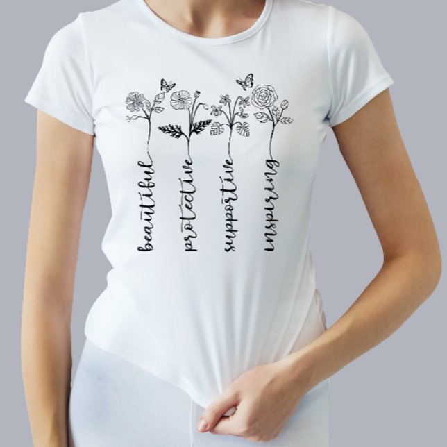 Blume Muttertagsgeschenk T - Shirt (Von Creator hochgeladen)