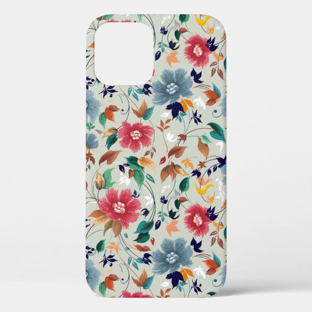 Blume nahtlos Case-Mate iPhone hülle (Rückseite)