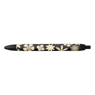 Blume Naif Vintag Retro Style Design Kugelschreiber