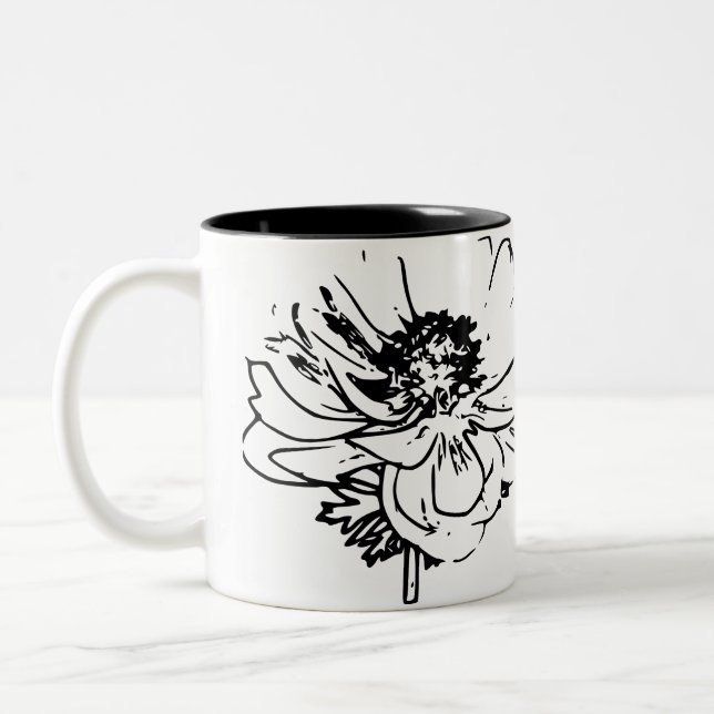 Blume Natural Zweifarbige Tasse (Links)