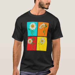 Blume Naturbotanischer Garten Blossom Pop Daisy T-Shirt