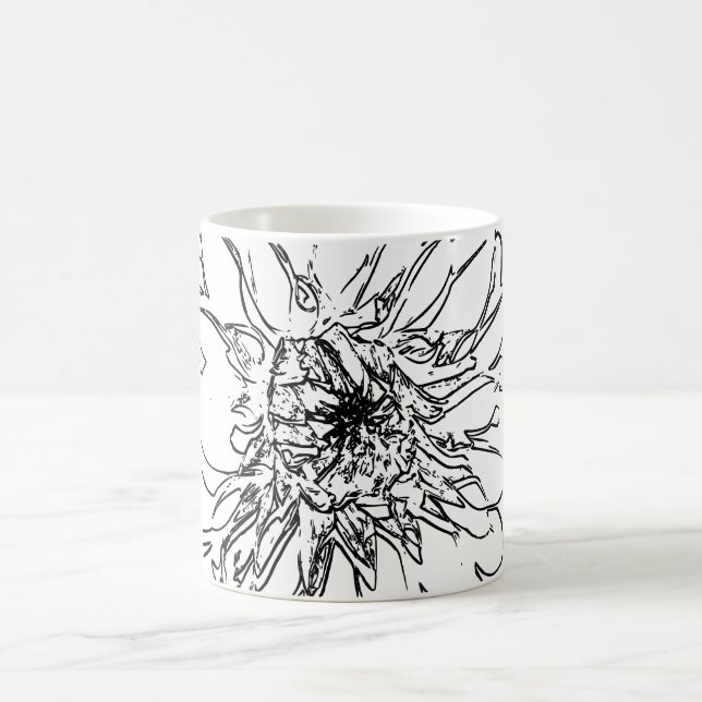 Blume Naturkunde Kaffeetasse (Mittel)