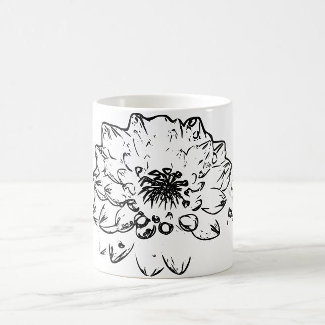 Blume Naturkunde Kaffeetasse (Mittel)