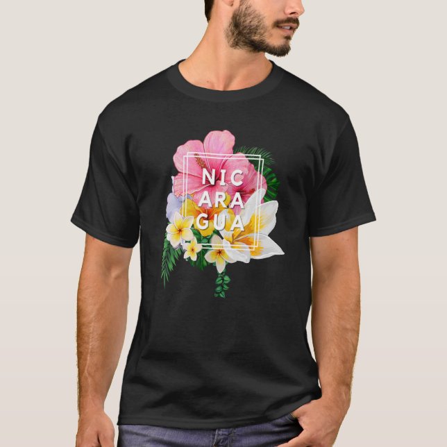 Blume Nicaraguas Florenz Nicaragua 1 T-Shirt (Vorderseite)