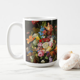 Blume noch Leben der Rose Tulpen und Nelken Kaffeetasse