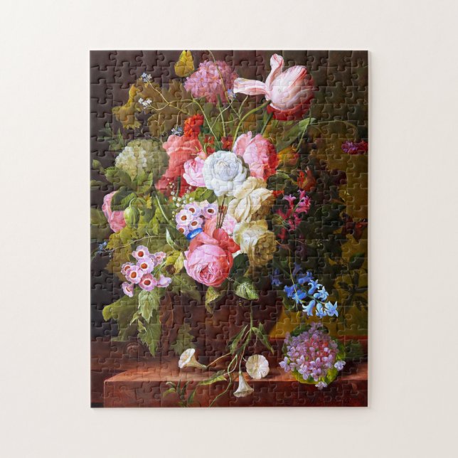 Blume noch Leben von Rose, Tulipen und Hyazinthen (Vertikal)