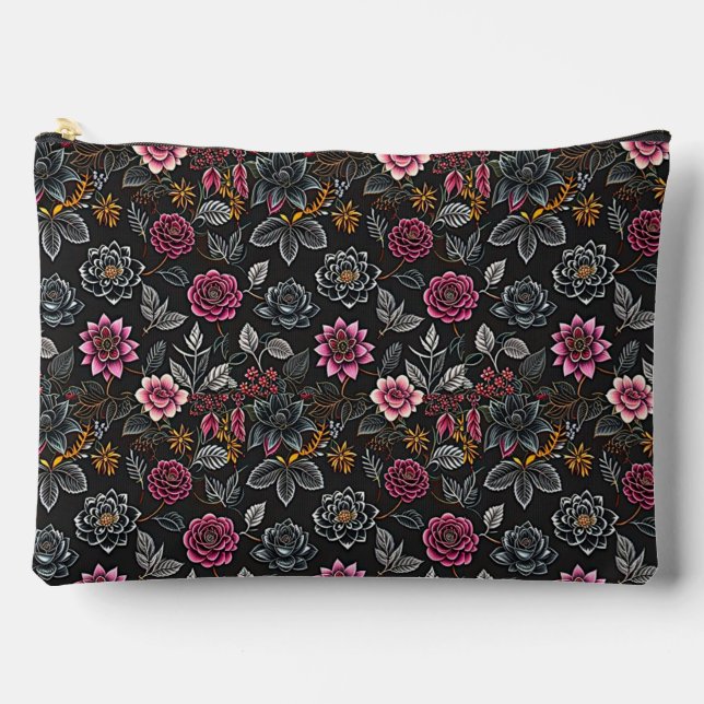 Blume Noire Zubehörtasche (Vorderseite)