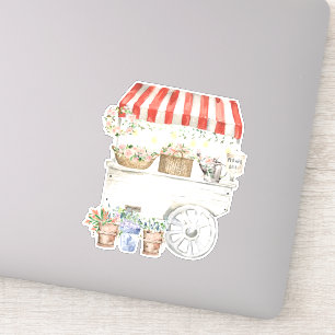 Blume Nordic Walking in der Region Ritom-Piora Aufkleber