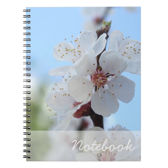 Blume-Notebook Notizblock (Vorderseite)