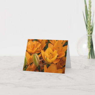 Blume Notecard Dankeskarte