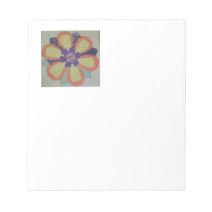 Blume Notizblock