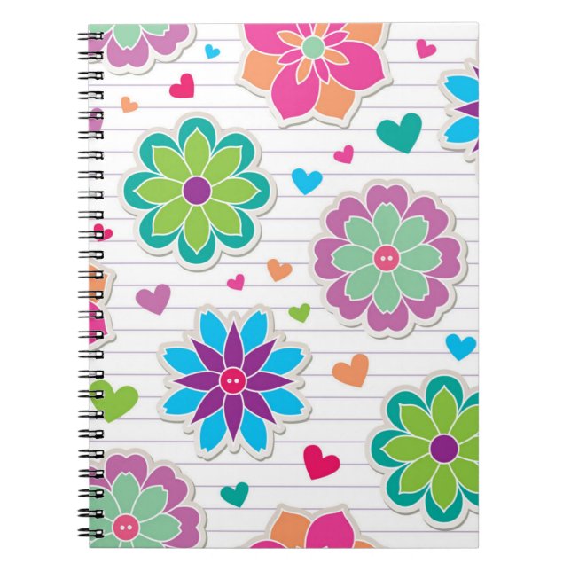 Blume Notizblock (Vorderseite)