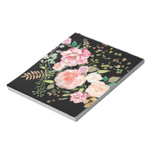 Blume Notizblock